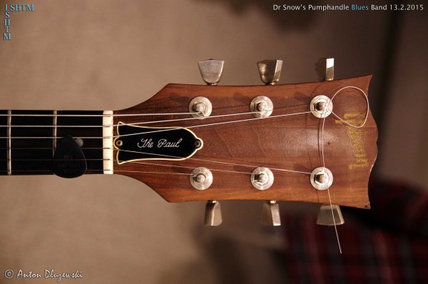 Guitar at 13/2/2015 concert